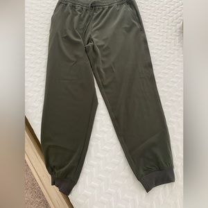 Rachel Zoe olive green joggers size 14